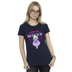Disney - "The Little Mermaid Ursula Mum Is The Boss" T-Shirt für Damen (Marineblau)