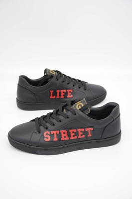 Dolce & Gabbana Herren Leder Low-Top Sneaker