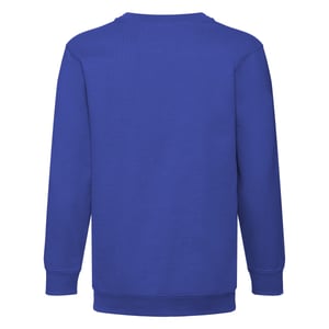 Fruit of the Loom - "Premium" Sweatshirt für Kinder angesetzte Ärmel (Königsblau)