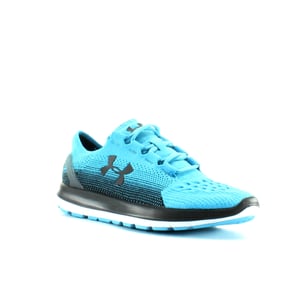Under Armour Speedform Slingride Fade Blue Black Textile Mens Schnürungstrainer