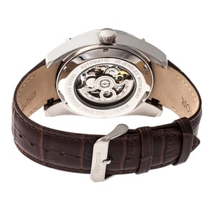 Heritor Automatik Daniels Semi-Skelett Lederarmbanduhr