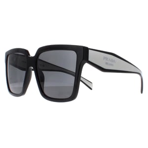 Prada PR24ZS 1AB5S0 schwarz dunkelgrau Sonnenbrille