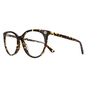 Gucci Rund Damen Havanna GG0093O
