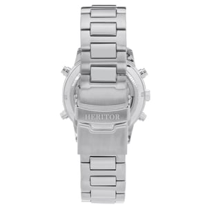 Heritor Automatik Wilhelm Semi-Skelett Armbanduhr mit Tag/Datum