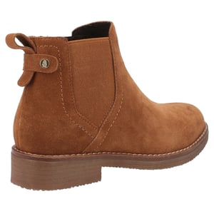 Hush Puppies Maddy Wide Wildleder Damen Tan Stiefel