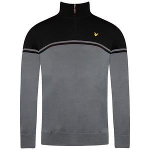 Lyle & Scott Croft Golf Mens Grey Pullover