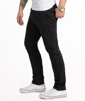 Indumentum Stoffhose Schwarz