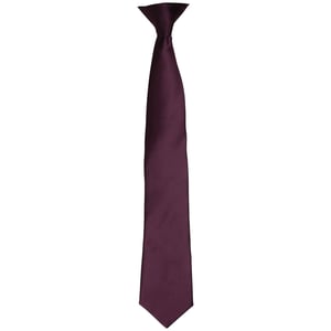 Premier - Krawatte für Herren/Damen Unisex (Aubergine)