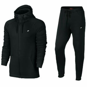 Nike Herren Modern Trainingsanzug Full Set Schwarz