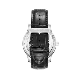 Heritor Automatikuhr Emmanuel Halbskelett mit Lederarmband
