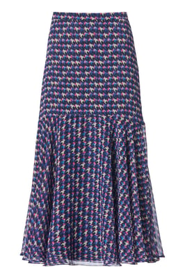 Rock mit Cassy-Print Multi