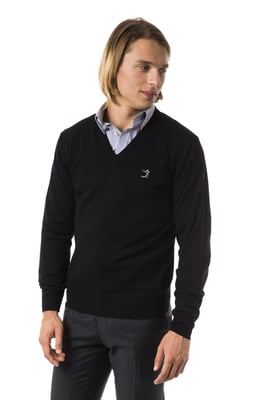 Pull Nero pour hommes Uominitaliani