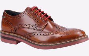 Base London Woburn Hi-Shine Brogue Leder Herren
