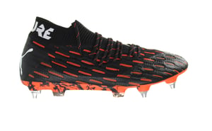 Puma Future 6.1 Netitfit MXSG Mens Black/Orange Football Boots