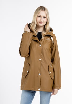 ICEBOUND Regenjacke Damen Dunkelsand