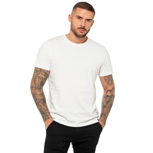 Enzo | Herren T-Shirt mit Rundhalsausschnitt - Weiß