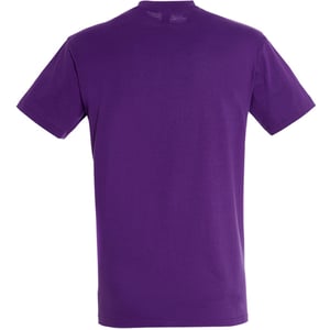 SOLS Herren Regent T-Shirt mit kurzen Ärmeln (dunkelviolett)