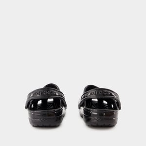 Sandalen Classic Studded - Crocs - Synthetik - Schwarz