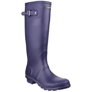 Cotswold Sandringham Buckle-Up Damen-Wellington-Stiefel (lila)