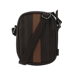 Ted Baker PU-Streifen Evver Tasche für Zubehör in Braun