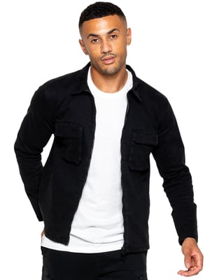 Enzo | Herren Cargo Überhemd Jacke