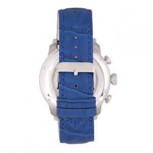 Heritor Automatik Arthur Semi-Skelett Lederarmbanduhr mit Tag/Datum
