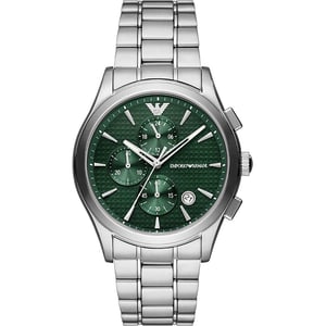Emporio Armani Paolo Silber Herren Armbanduhr AR11529