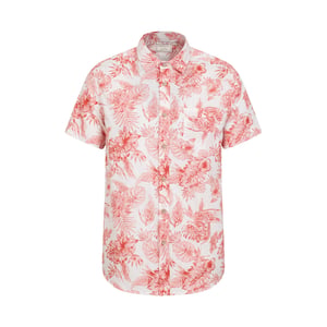 Mountain Warehouse - "Tropical" Hemd für Herren (Rostfarben/Weiß)