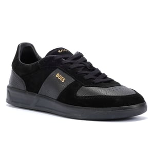 Boss Brandon Wildleder Herren Schwarze Sneaker