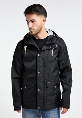 ICEBOUND Regenjacke Herren Schwarz