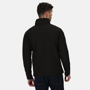 Regatta Herren Apex Soft Shell Jacke (Schwarz)