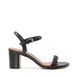 Dune Jaslyn Leder Damen Schwarze Absätze