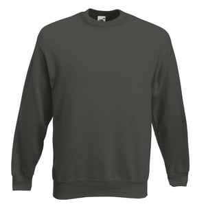 Fruit Of The Loom Unisex Premium 70/30 Set-In Sweatshirt (Holzkohle)
