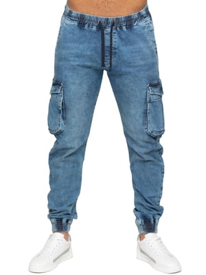 Enzo | Herren Cargo-Jogger-Jeans
