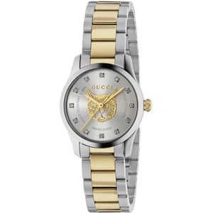 Gucci YA1265016 G-Timeless zweifarbige Damenuhr