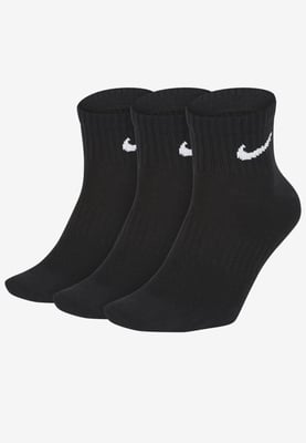 Nike Dry Cushion Everyday 3 Paar Söckchen in Schwarz