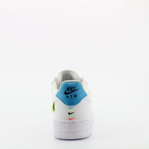 Nike Air Force 1 07 Weiß Leder Damen Schnürtrinker CT1414 101