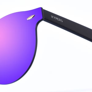 LUA Damen-Sonnenbrille aus Nylon in ovaler Form