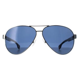 Hugo Boss BOSS 1560/O/S 6LB rutheniumblaue Sonnenbrille