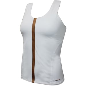 Kopftennis Womens White Tank Top