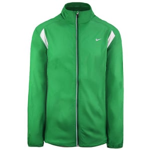 Nike -Logo Langarm Zip Up Green Herren Leichte Jacke 320829 378