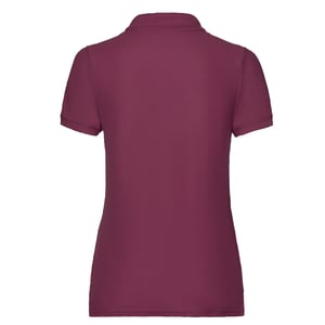 Fruit of the Loom - "Lady Fit 65/35" Poloshirt für Damen (Burgunderrot)