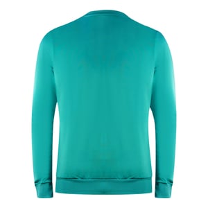 Lyle & Scott Golf Tech Rundhalsausschnitt Teal Grüner Pullover