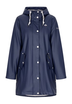Schmuddelwedda Regenmantel Damen Marine