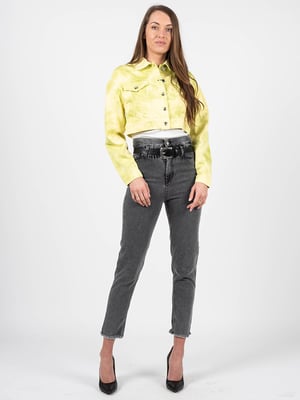 Patrizia Pepe Jacke Damen gelb