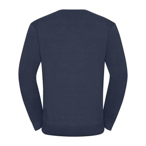 Russell - Sweatshirt für Herren angesetzte Ärmel (Dunkelblau)