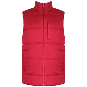 Hackett London Polar Fleece Mens Red Gilet
