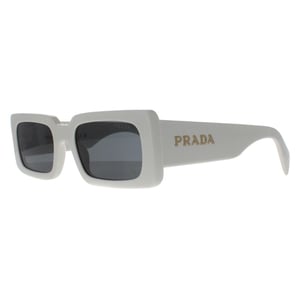 Prada Rectangle Womens Talk Dunkelgrau PRA07S