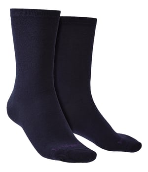 Bridgedale - 2er Pack Liner Base Layer Boot Socken - Navy