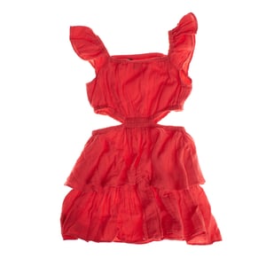 Kurzes Kleid mit Seitenschlitzen 664962 Damen
